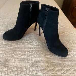 Via Spiga Black Heeled Boots